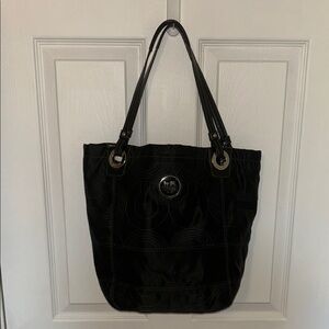 Elegant COACH Black Tote Bag